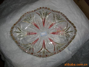 水晶玻璃果盘的艺术与实用 日用玻璃制品的精致之美